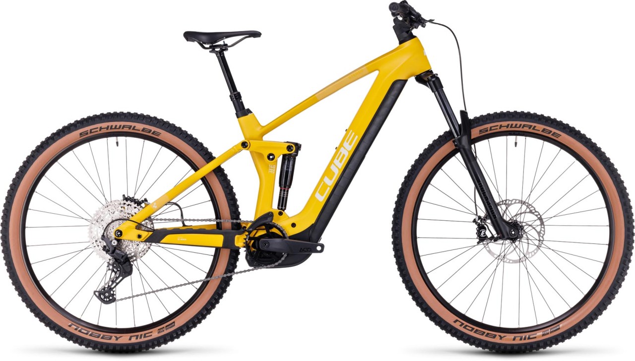 Cube Stereo Hybrid 140 HPC Pro 625 vivid n sun 2024 - E-Bike Fully Mountainbike