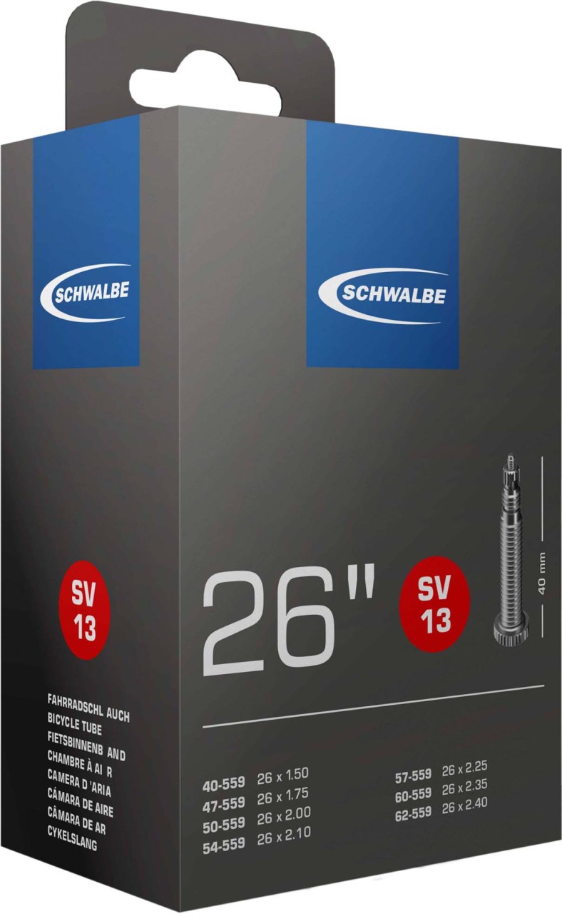 Schwalbe Chambre à air 26 x 1.5-2.5 S SV13 40mm 40/62-559