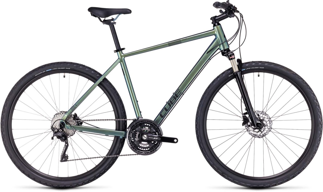 Cube Nature EXC verde n black 2023 - VTC Homme