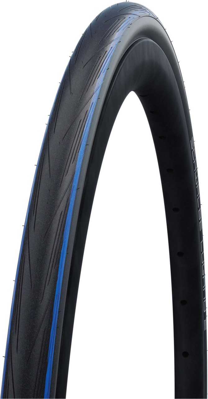 Schwalbe Pneu LUGANO 25-622 700 x 25C noir / bleu