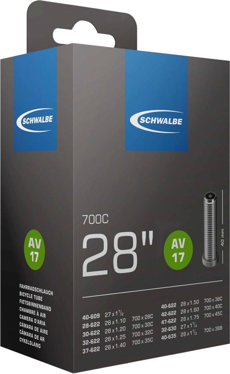 Schwalbe Chambre à air AV Valve No. 17 (28"/700C)