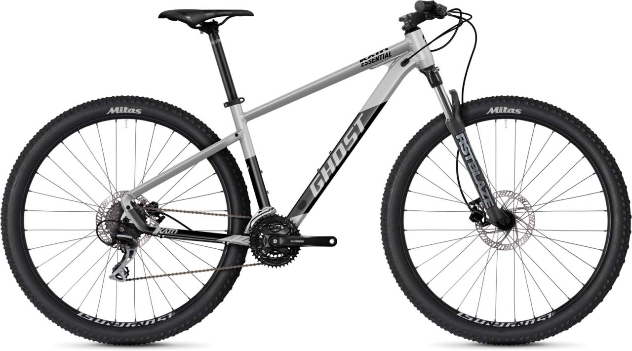 Ghost Kato Essential 29 AL light grey / black matt 2023 - VTT semi-rigide