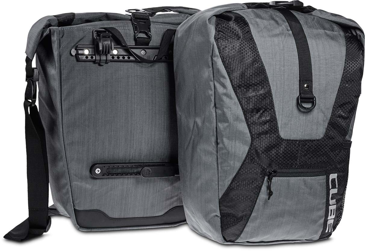 Cube Sac à vélo TRAVEL (paire) anthracite