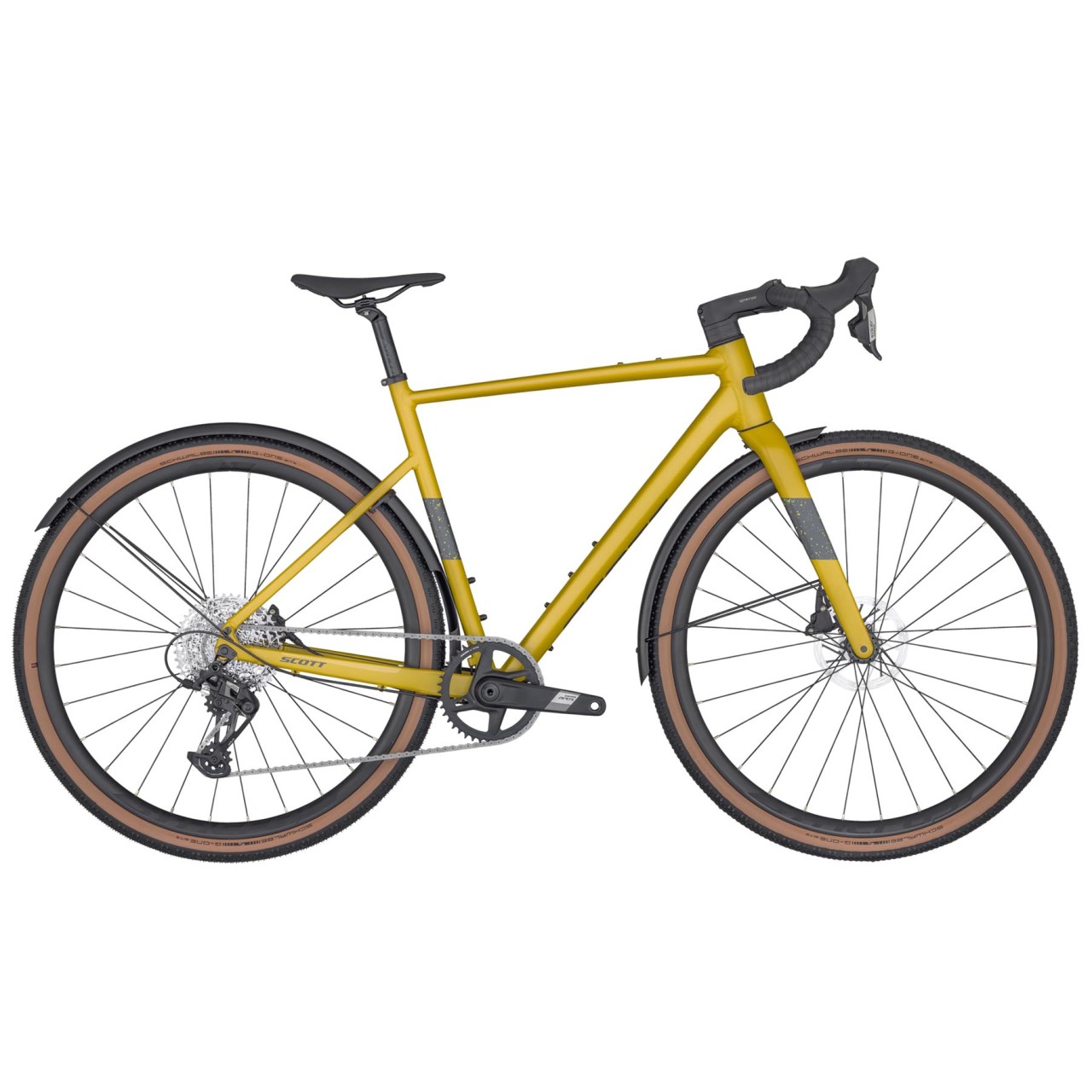 Scott Speedster Gravel 30 EQ Auric Yellow 2024 - Vélo en terre