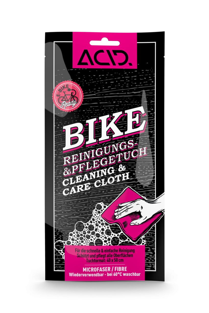 ACID Chiffon de nettoyage et d'entretien pour vélos