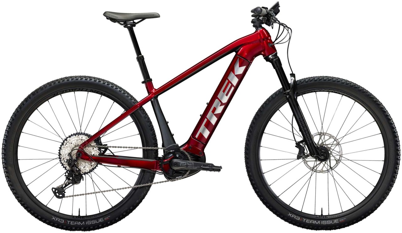 Trek Powerfly 7 Gen 4 625Wh Crimson / Lithium Grey 2023 - VTT semi-rigide électrique