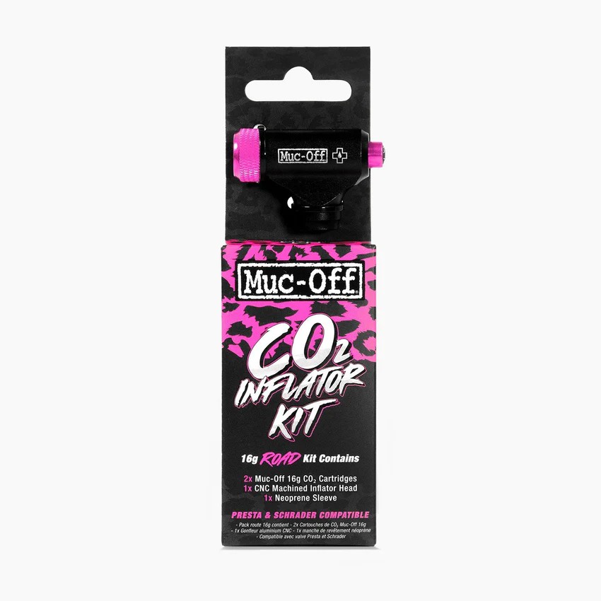 Muc-Off Kit de gonflage MTB rose nos