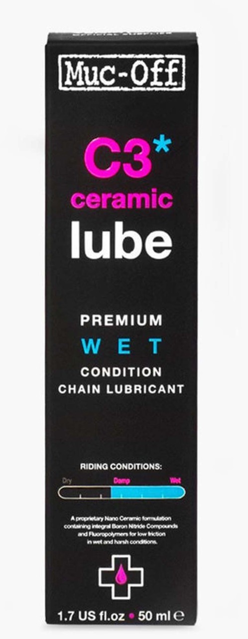 Muc-Off Protège-chaîne C3 Ceramic Wet Lube 120 ml