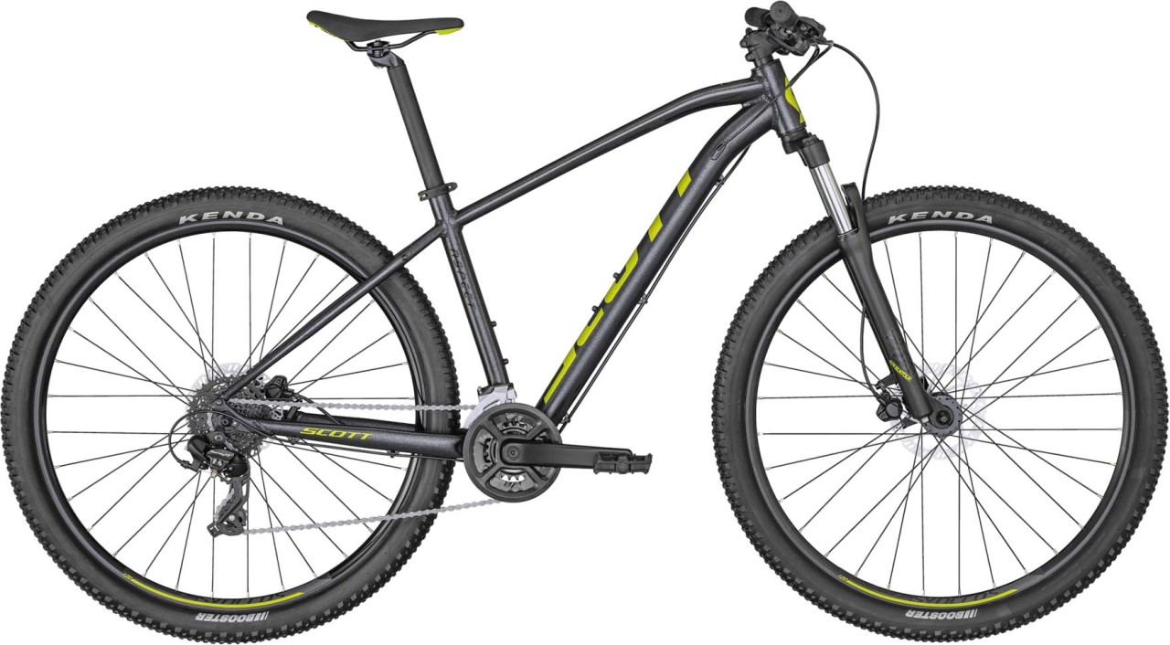 Scott Aspect 760 Granite Black 2023 - VTT semi-rigide